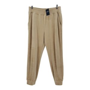 Abercrombie & Fitch Soft A&F Jogger NWT Medium Khaki Pullon Pockets Retail $69